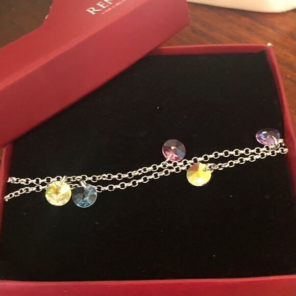 Swarovski authentic Crystals whiterhodium bracelet - Picture 13 of 14